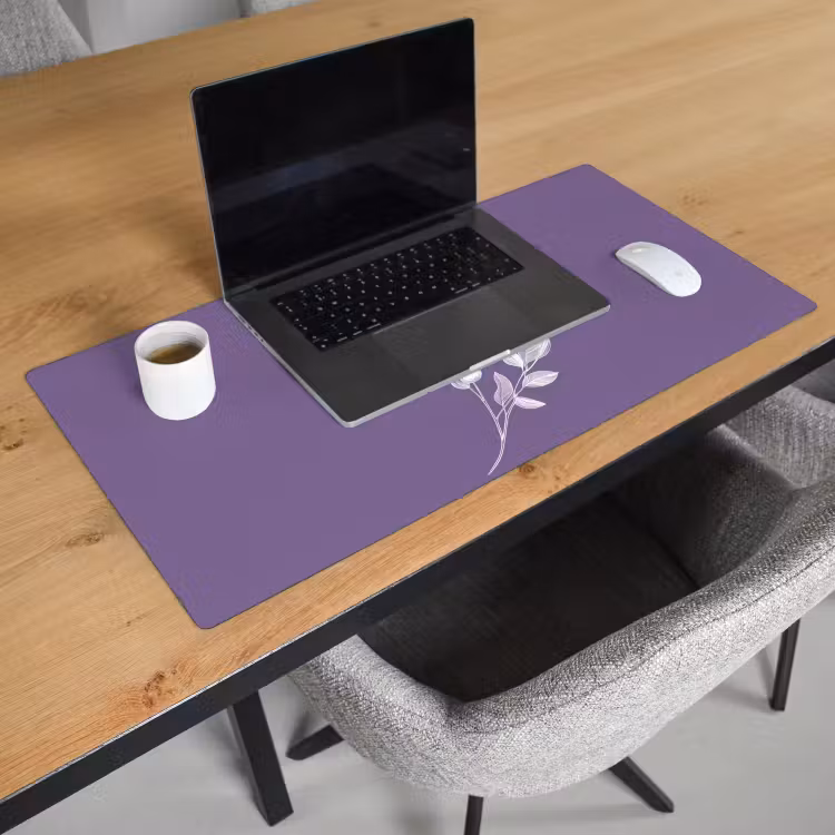 Bureau onderlegger - Tak - Sierlijk - Bladeren - Minimalistisch — 2