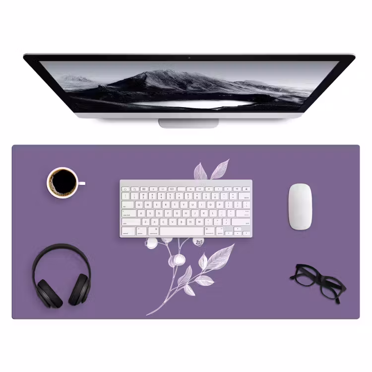 Bureau onderlegger - Tak - Sierlijk - Bladeren - Minimalistisch — 3