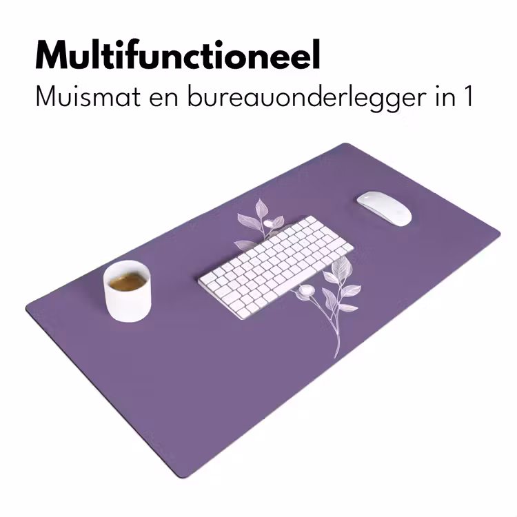 Bureau onderlegger - Tak - Sierlijk - Bladeren - Minimalistisch — 6