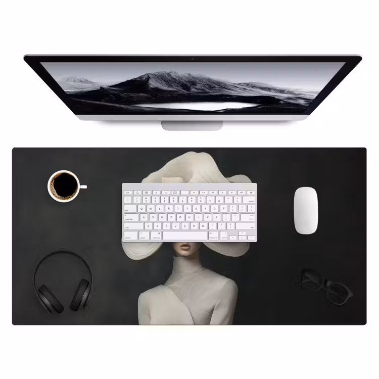 Bureau onderlegger - Modern - Vrouw - Hoed — 3