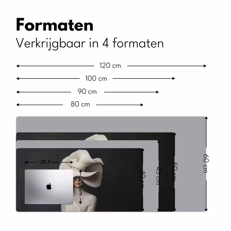 Bureau onderlegger - Modern - Vrouw - Hoed — 7
