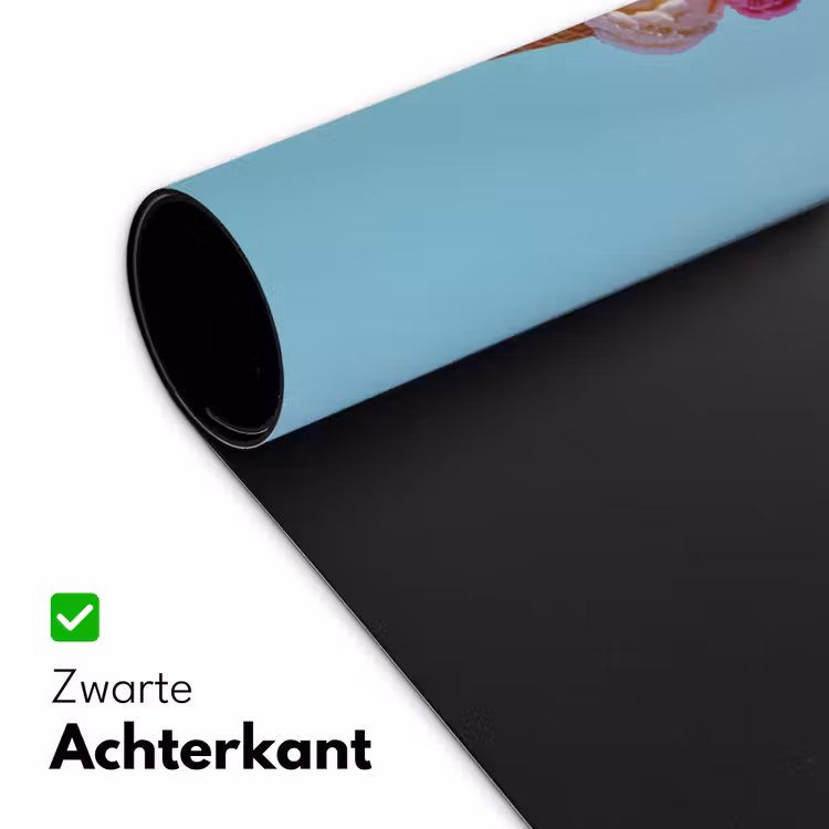 Bureau onderlegger - Bolletjes - Schepijs - Hoorntje - Blauw — 4