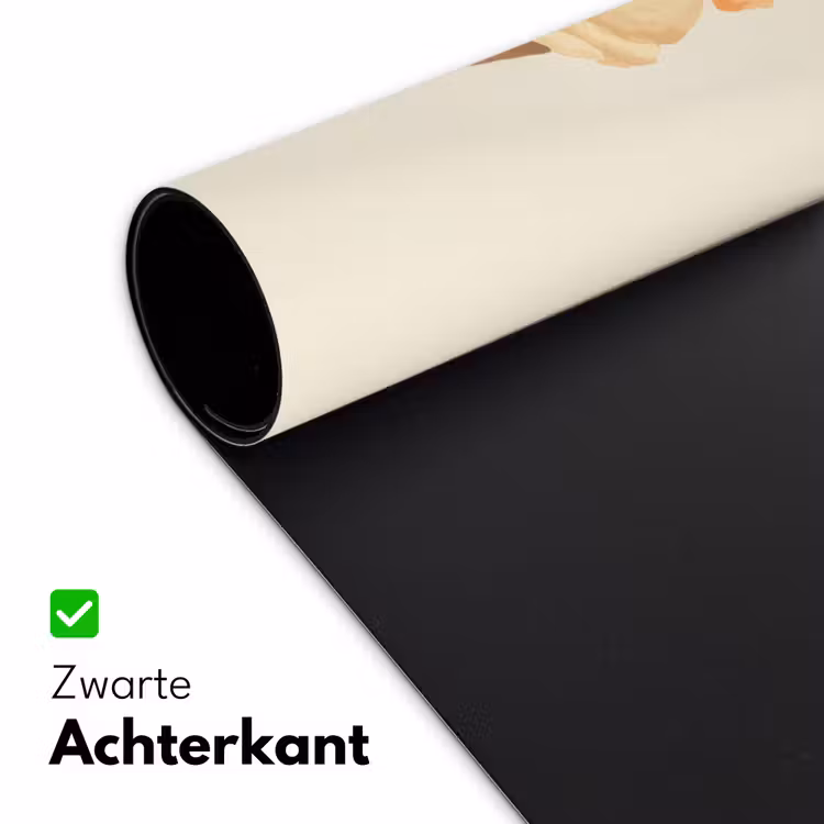 Bureau onderlegger - Minimalistisch - Schepijs - Hoorntje - Beige — 4