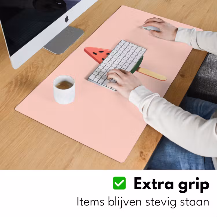 Bureau onderlegger - Watermeloen - Ijsje - Pitjes - Rood — 5