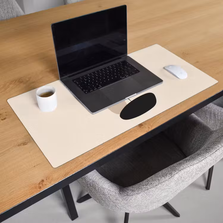 Bureau onderlegger - Plant - Beige - Japandi — 2