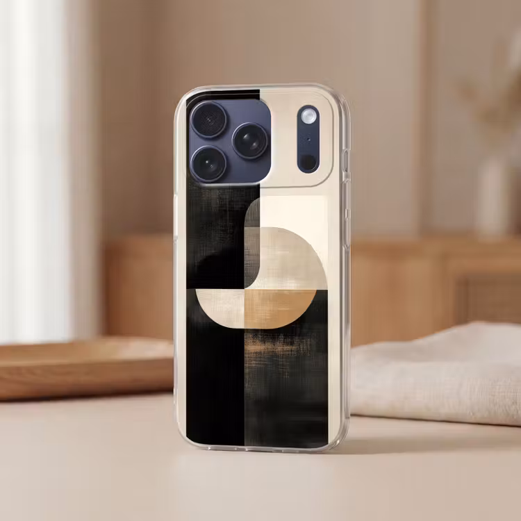 Telefoonhoesje Softcase - Modern - Vormen — 3