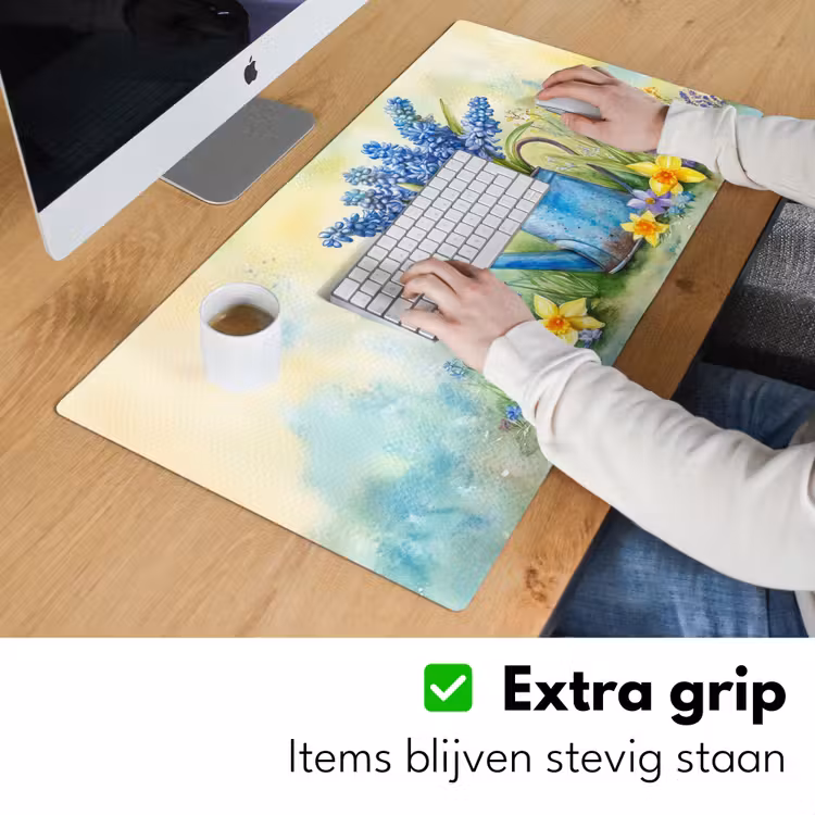 Bureau onderlegger - Gieter - Lavendel - Bloesems — 5