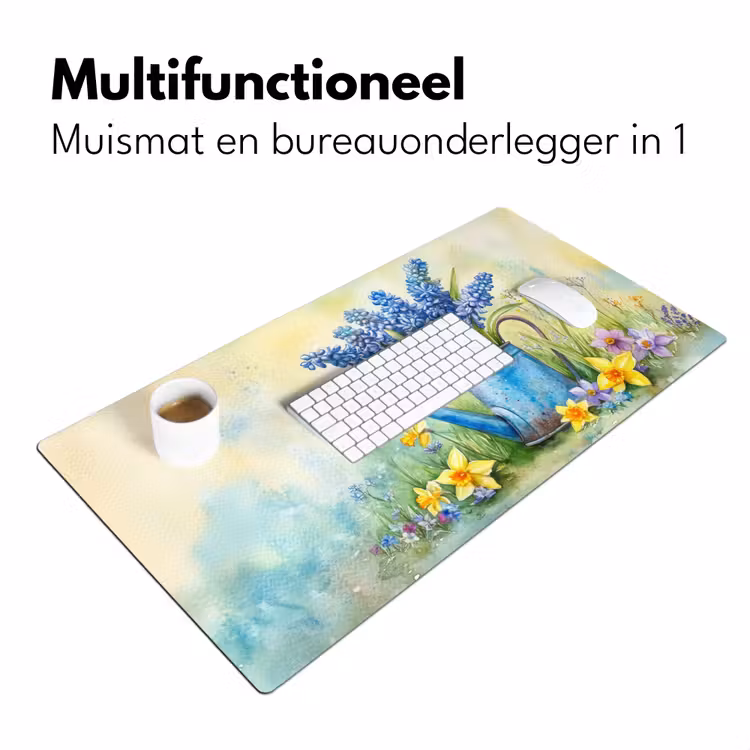 Bureau onderlegger - Gieter - Lavendel - Bloesems — 6