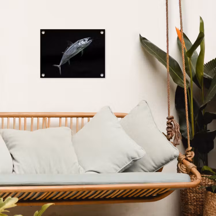 Tuinposter - Makreel - Vis - Zwart — 5
