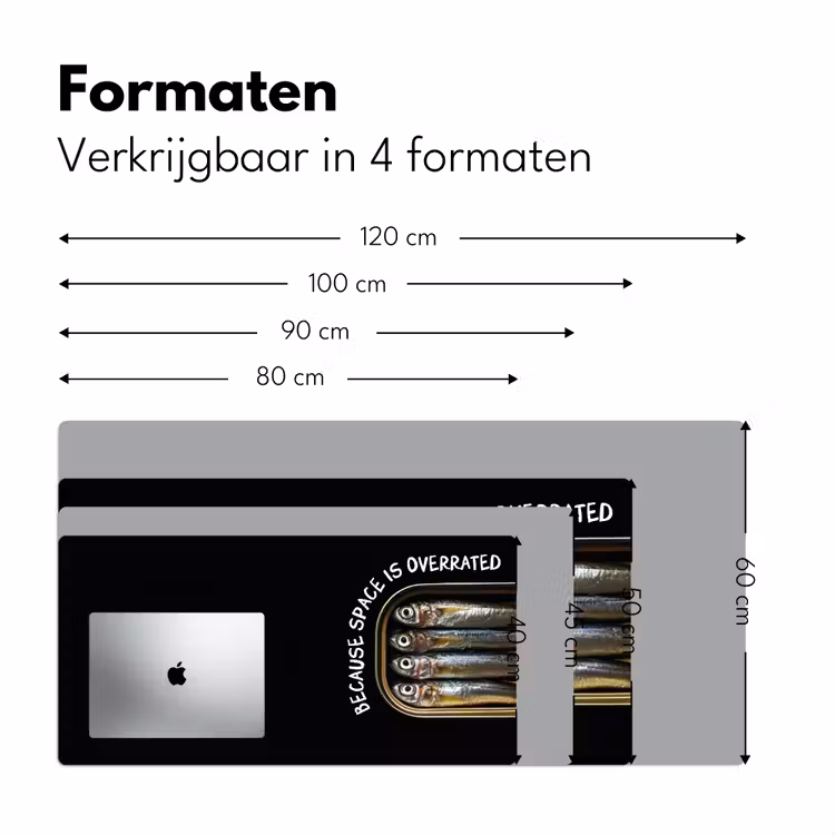 Bureau onderlegger - Sardines - Tekst - Vis - Blik — 7