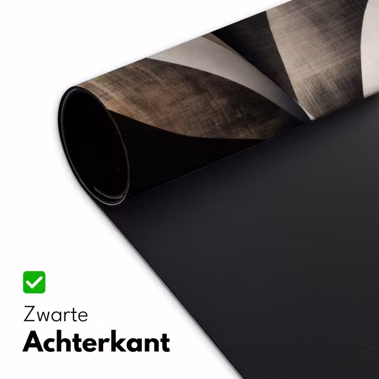 Bureau onderlegger - Abstract - Golven - Zwart - Verweerd — 4