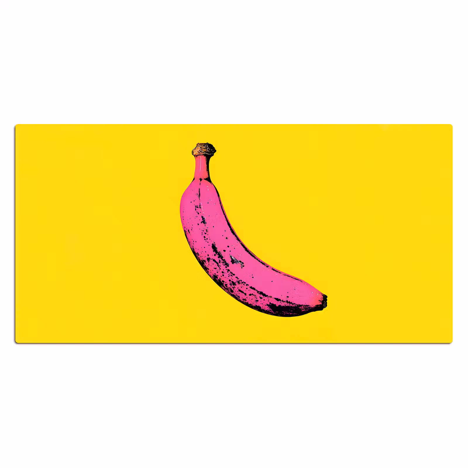 Bureau onderlegger - Banaan - Grafisch - Geel — 1