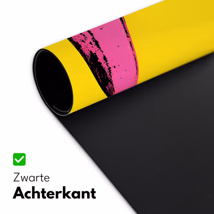 Bureau onderlegger - Banaan - Grafisch - Geel — 4