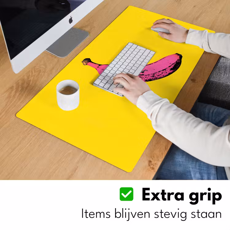 Bureau onderlegger - Banaan - Grafisch - Geel — 5