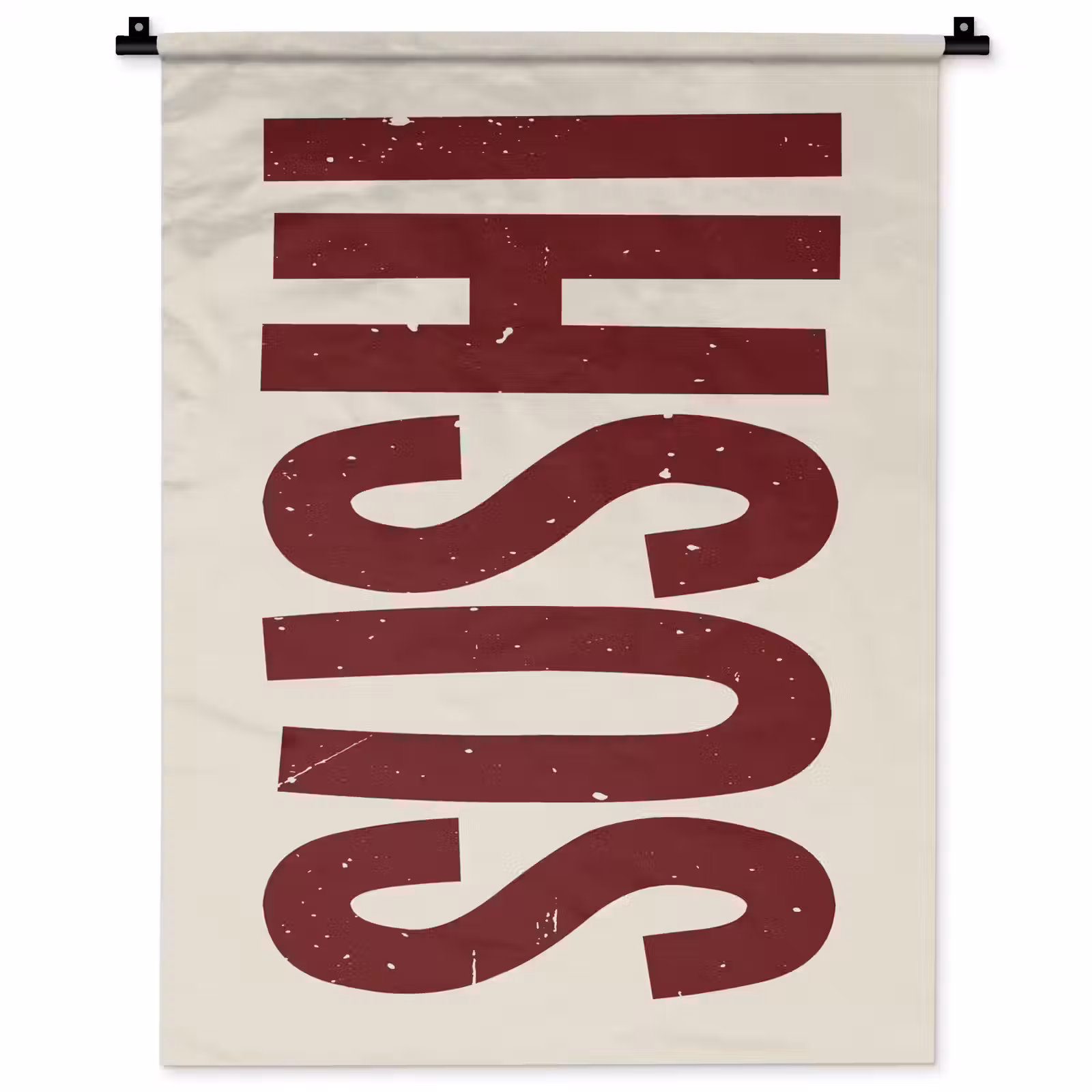 Wandkleed - Sushi - Rood - Japandi - Decoratie — 1
