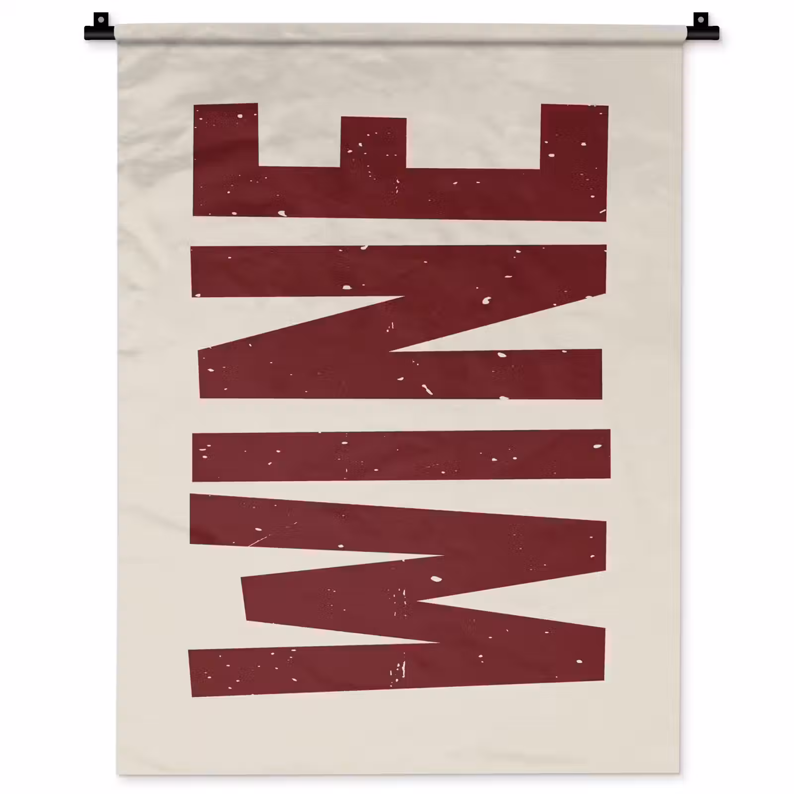 Wandkleed - Wine - Red - Decoratie - Japandi — 1