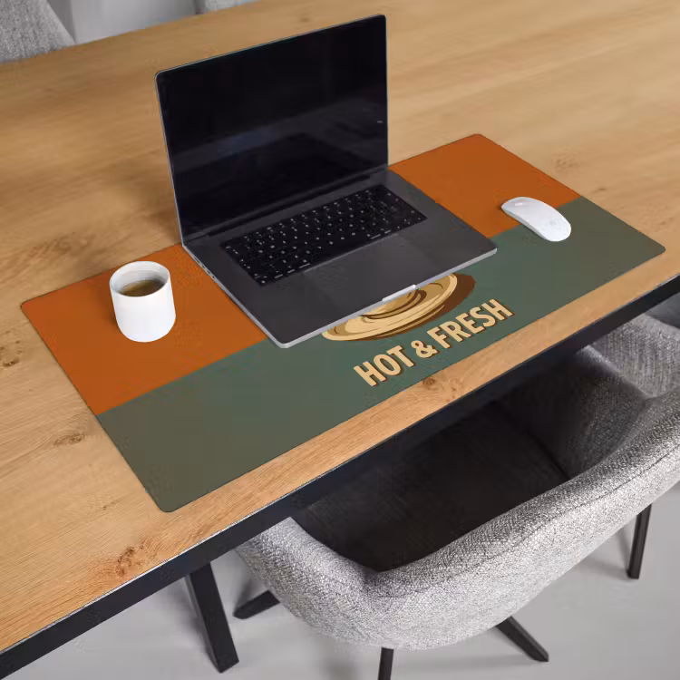Bureau onderlegger - Koffie - Kop - Vintage - Quote — 2