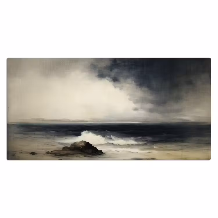 Bureau onderlegger - Zee - Rotsen - Storm — 1