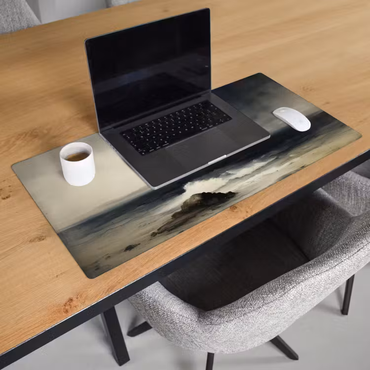 Bureau onderlegger - Zee - Rotsen - Storm — 2