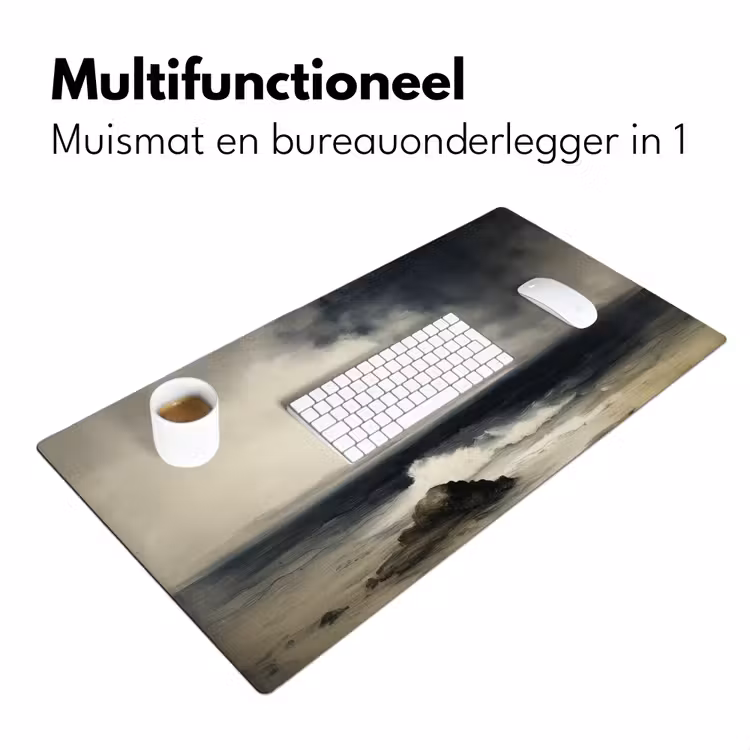 Bureau onderlegger - Zee - Rotsen - Storm — 6