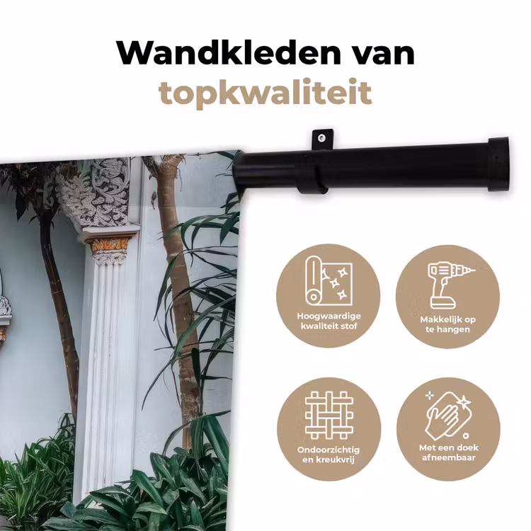 Wandkleed - Deur - Patronen - Planten — 3