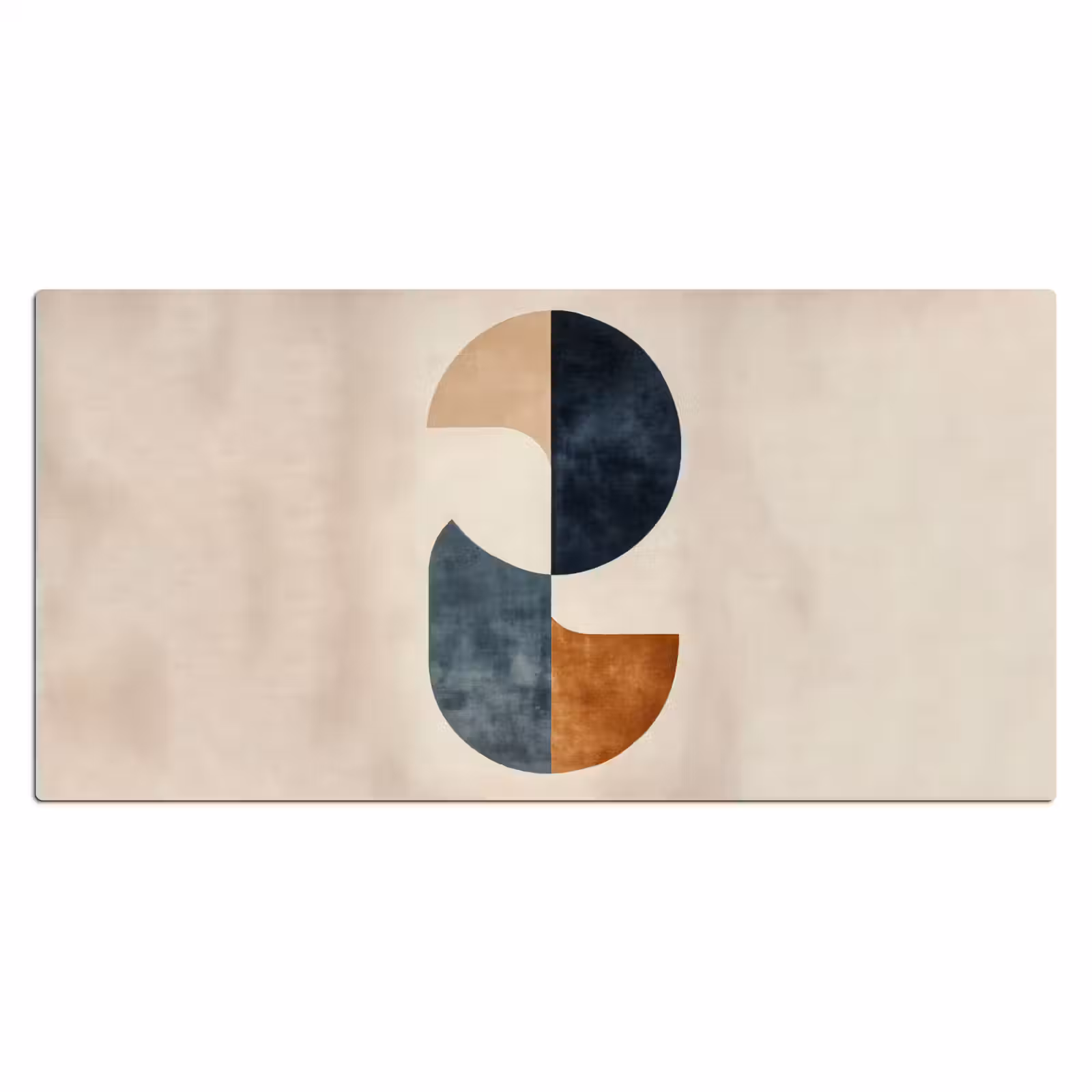 Bureau onderlegger - Cirkels - Abstract - Kleurrijk — 1