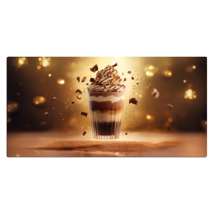 Bureau onderlegger - Dessert - Chocolade - Zoet - Eten — 1