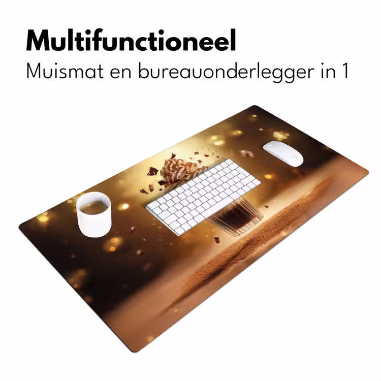 Bureau onderlegger - Dessert - Chocolade - Zoet - Eten — 6
