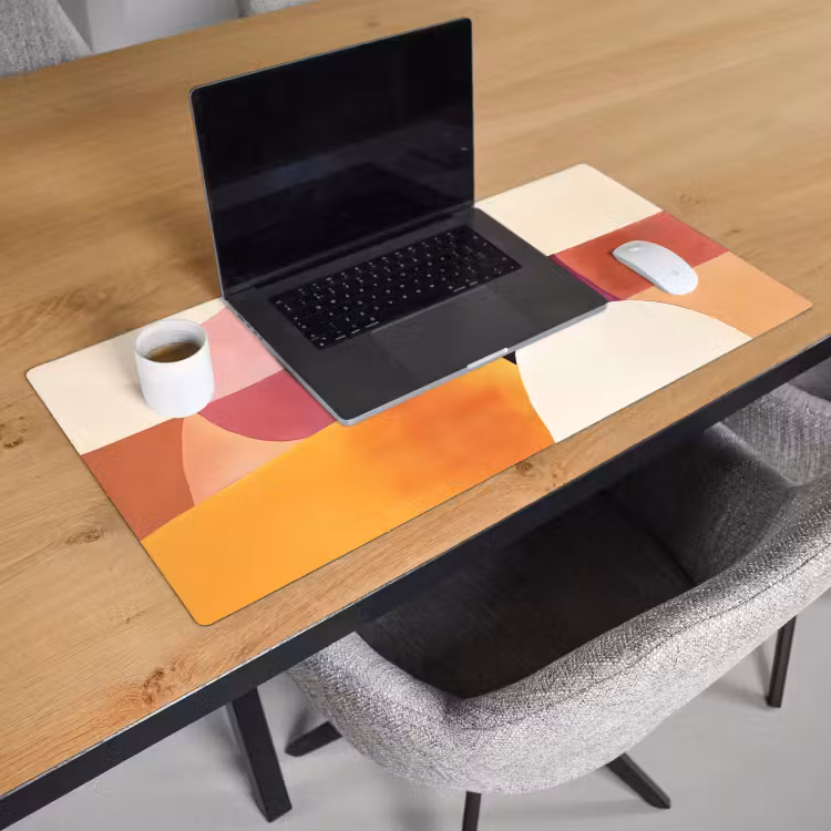 Bureau onderlegger - Vormen - Abstract - Kleurrijk — 2