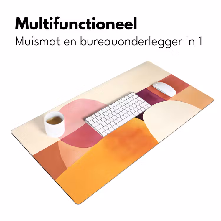 Bureau onderlegger - Vormen - Abstract - Kleurrijk — 6