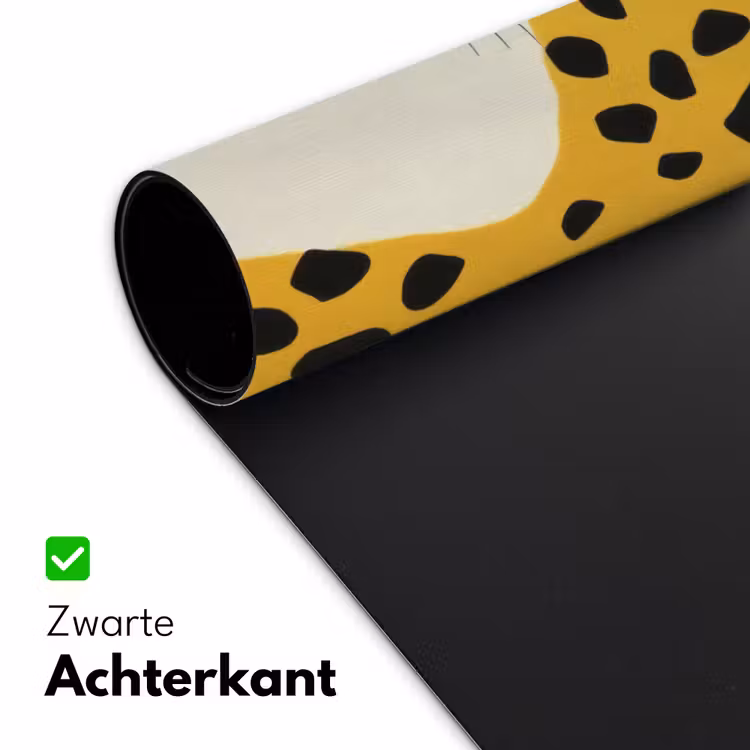 Bureau onderlegger - Cheetah - Illustratie - Geel — 4