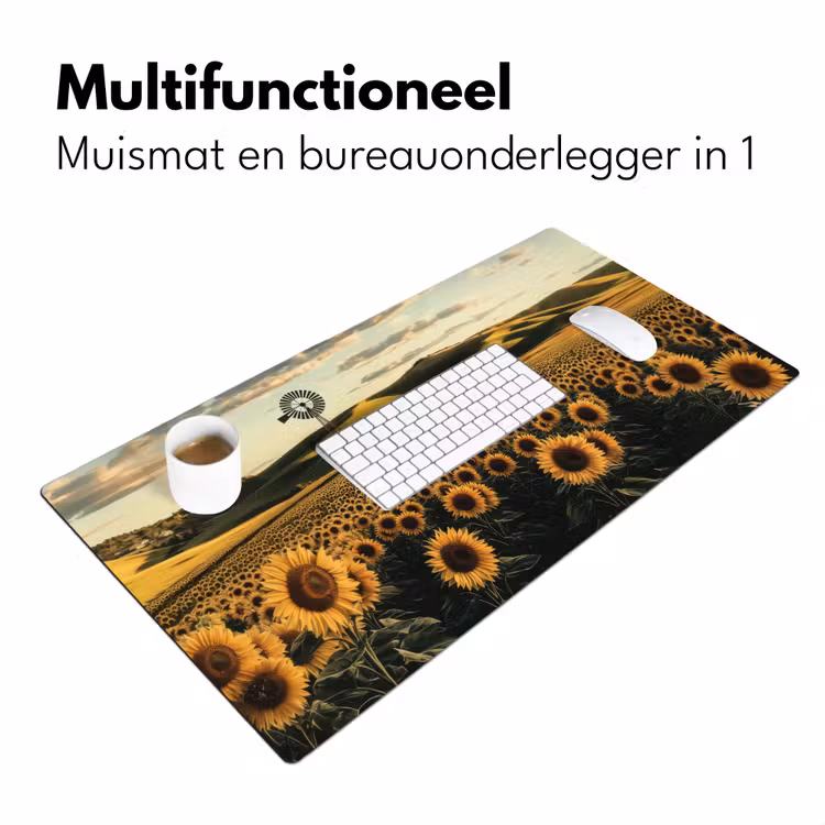 Bureau onderlegger - Zonnebloem - Veld - Windmolen — 6