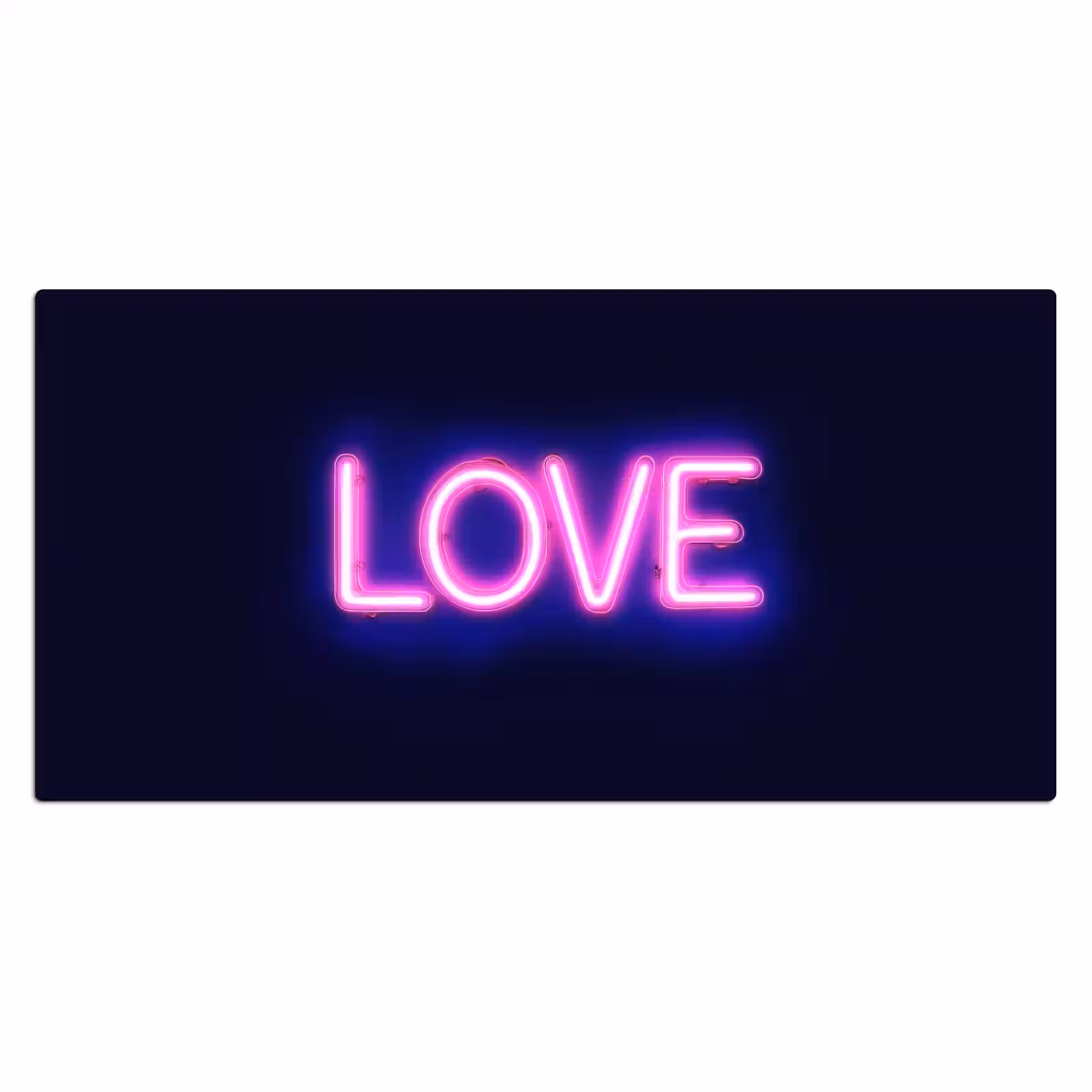 Bureau onderlegger - Neon - Love - Valentijn — 1