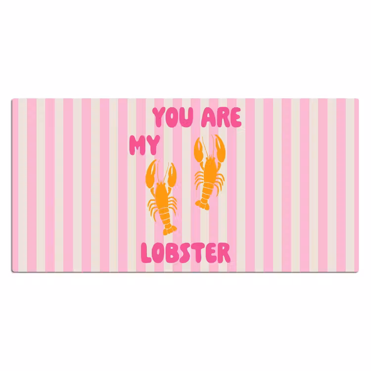 Bureau onderlegger - Lobster - Love - Valentijn — 1