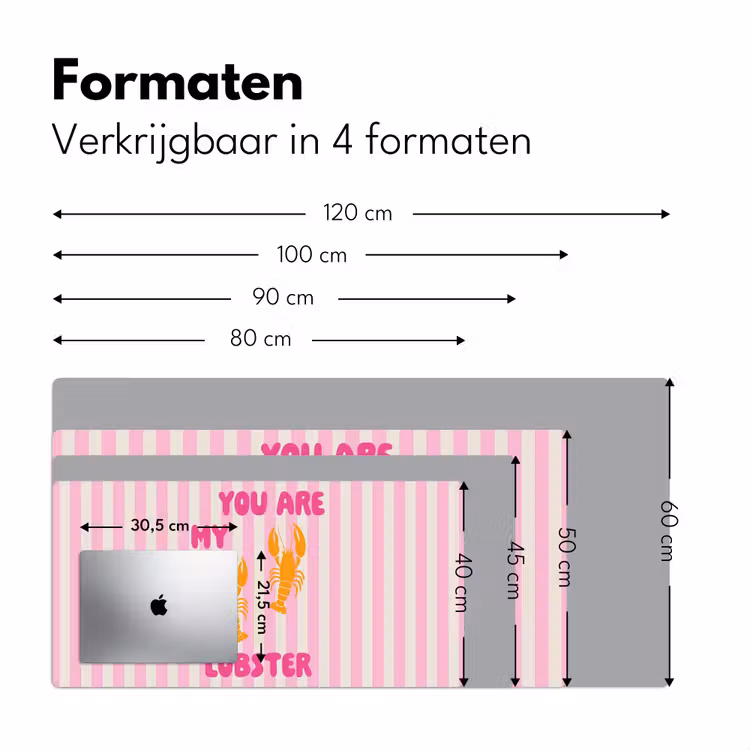 Bureau onderlegger - Lobster - Love - Valentijn — 7