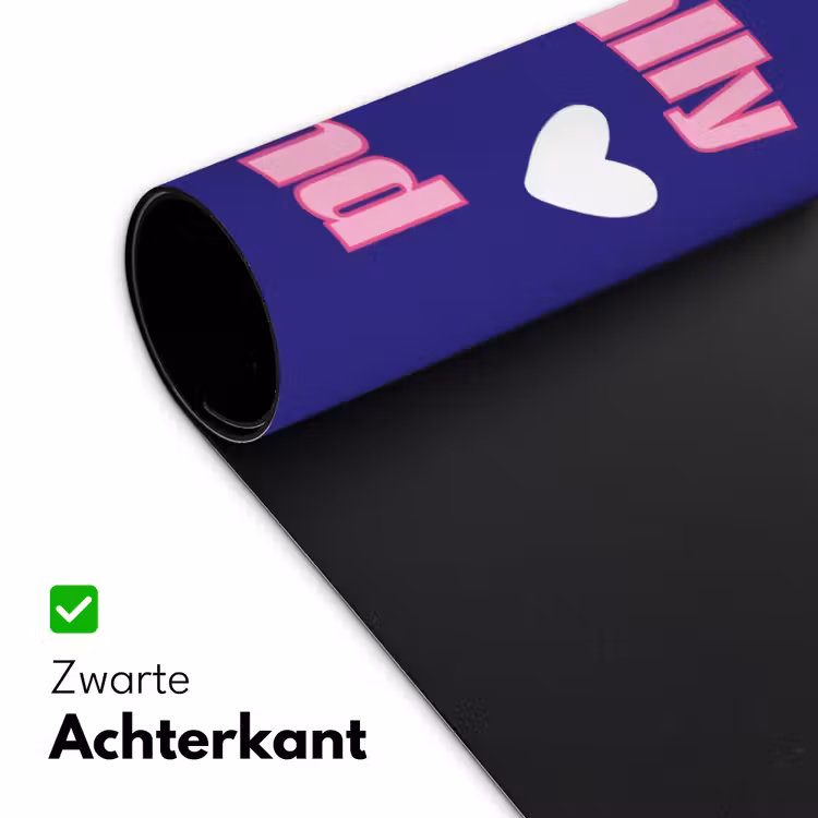 Bureau onderlegger - Tekst - Valentijn - Love - Blauw — 4