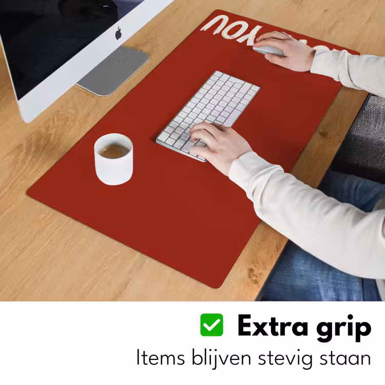 Bureau onderlegger - Schuin - Loveyou - Rood — 5