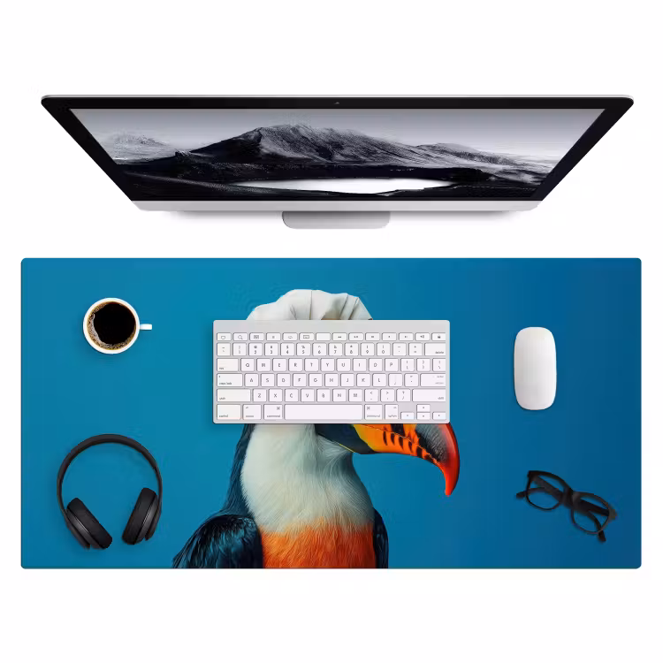 Bureau onderlegger - Toekan - Papegaai - Vogel - Koksmuts — 3