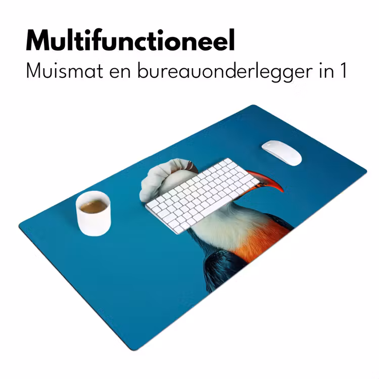 Bureau onderlegger - Toekan - Papegaai - Vogel - Koksmuts — 6