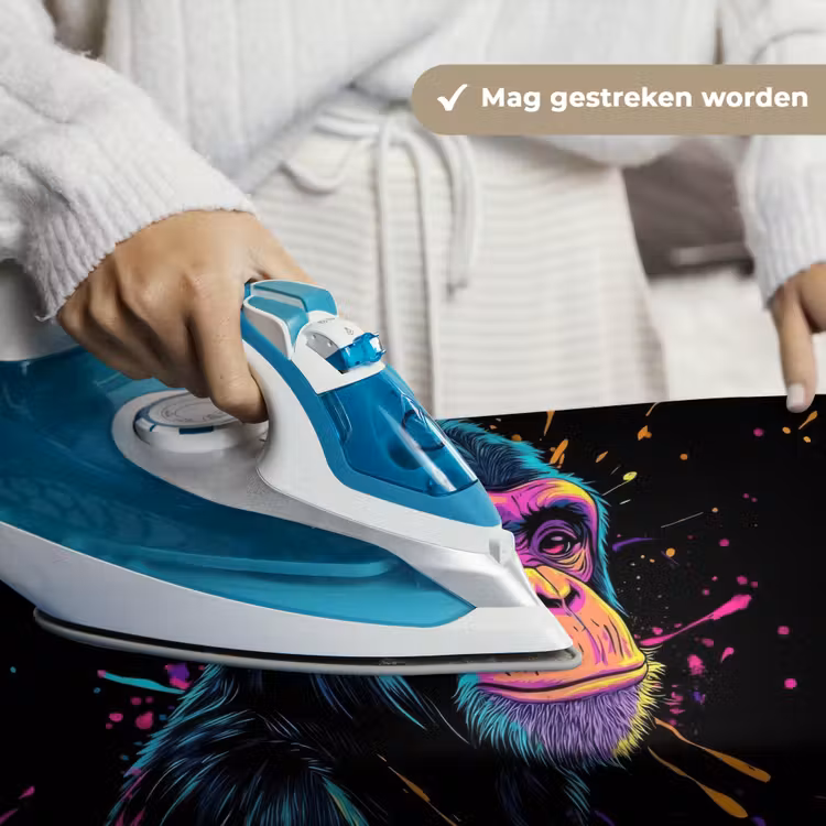Wandkleed - Aap - Verf - Neon - Kleur — 6