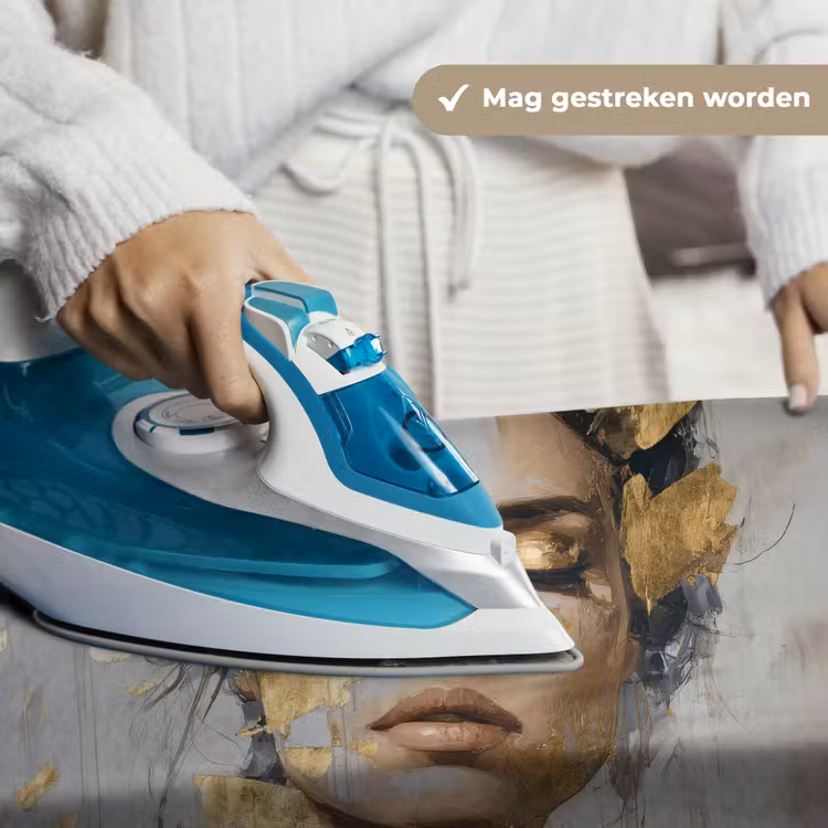 Wandkleed - Vrouw Portret Bladgoud — 6