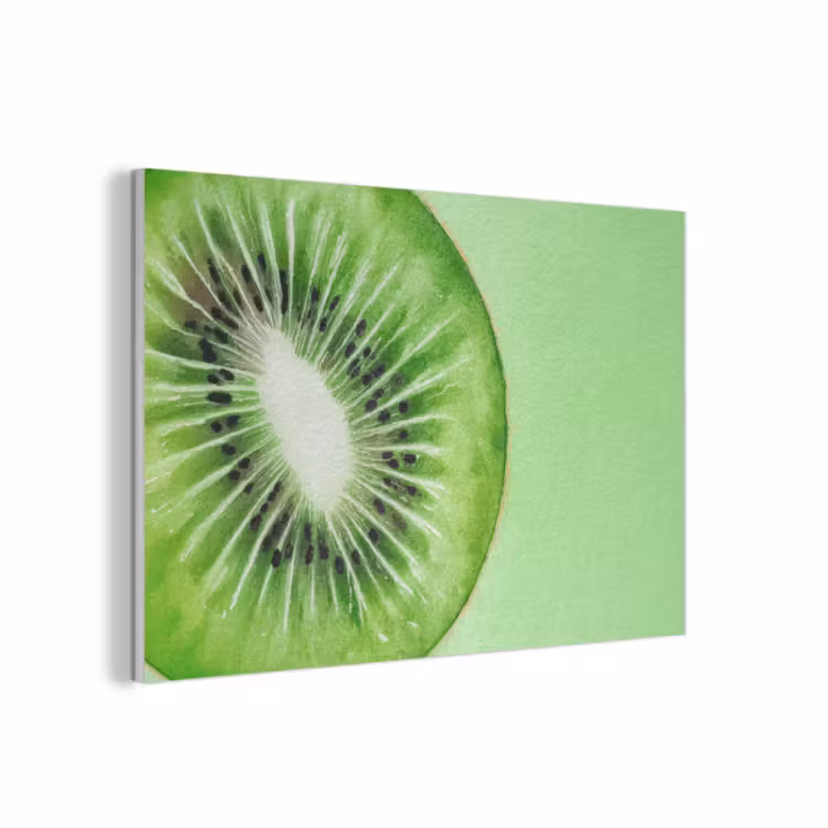 Akoestisch schilderij - Kiwi - Groen - Fris — 1