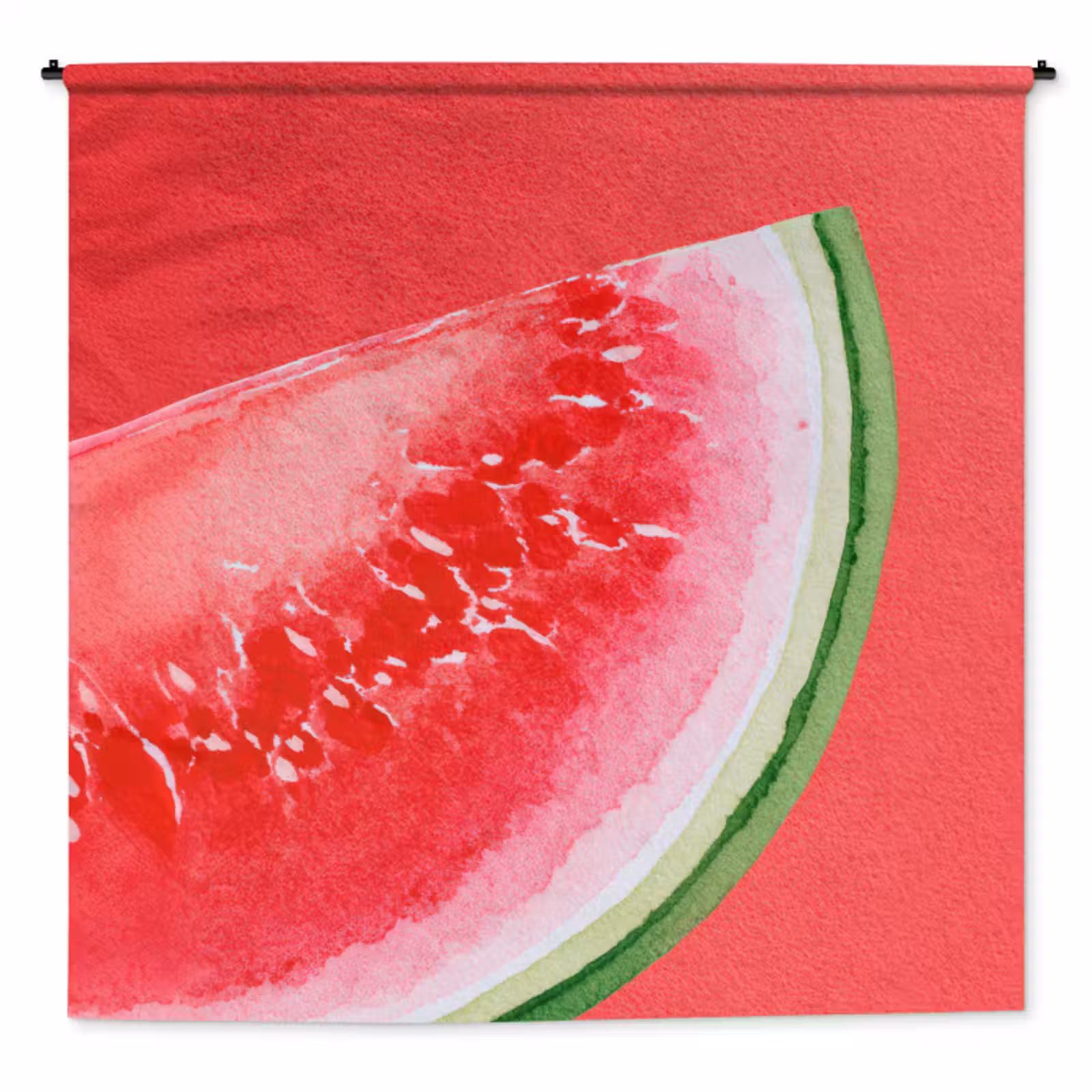 Wandkleed - Watermeloen - Rood - Zomers — 1