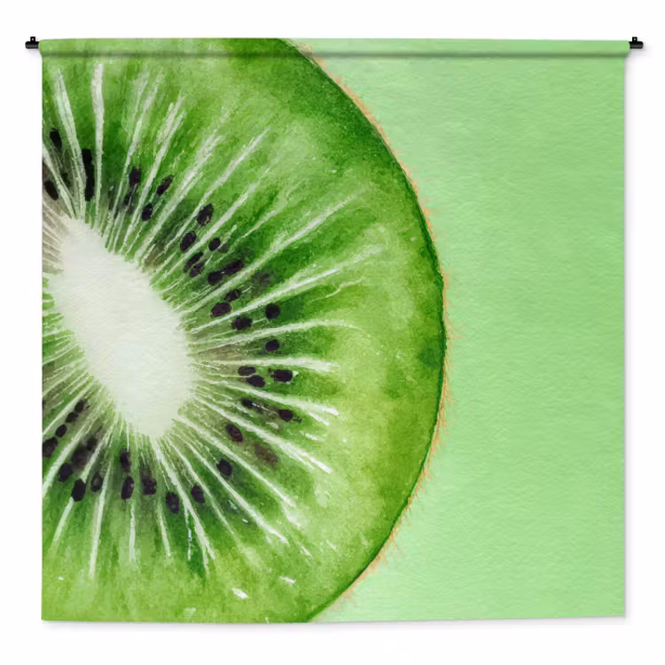 Wandkleed - Kiwi - Groen - Fris — 1