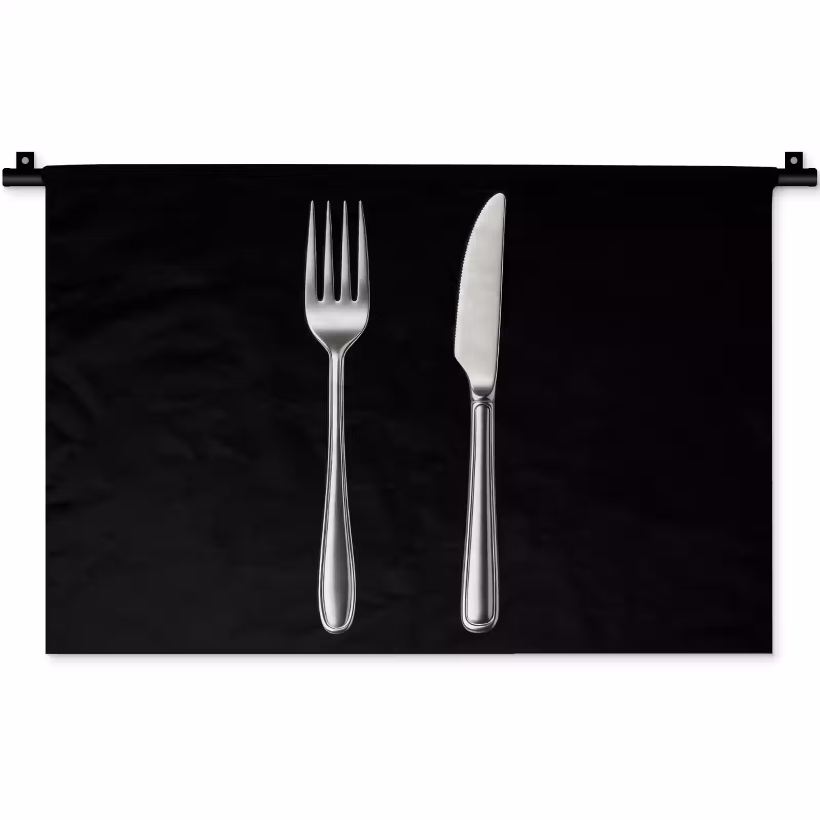 Wandkleed - Bestek - Klassiek - Elegant — 1