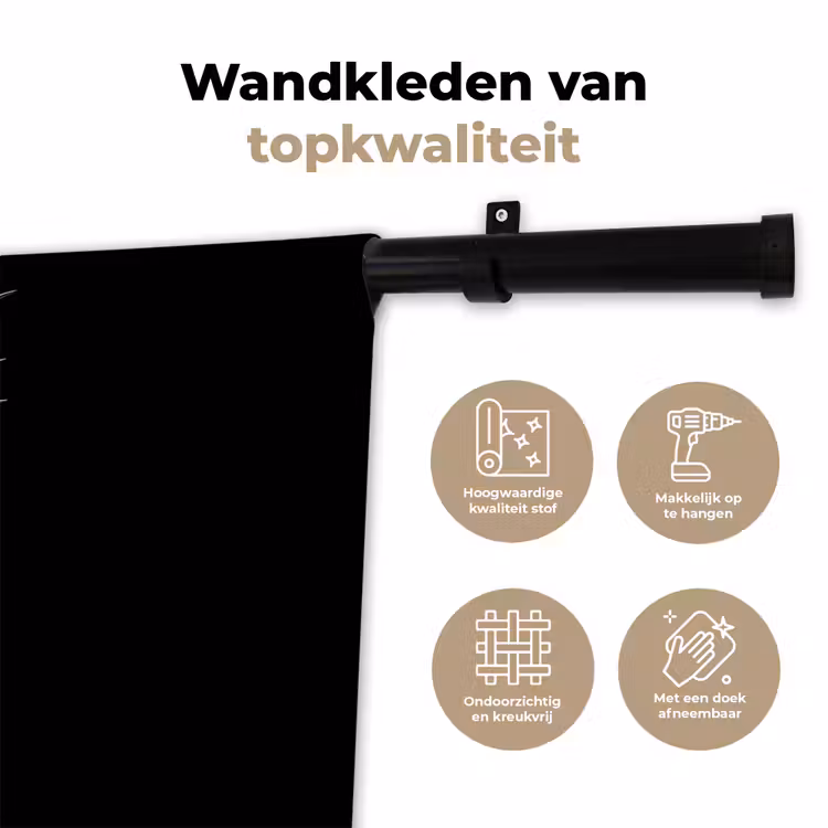Wandkleed - Ananas - Gedetailleerd - Bladeren — 3