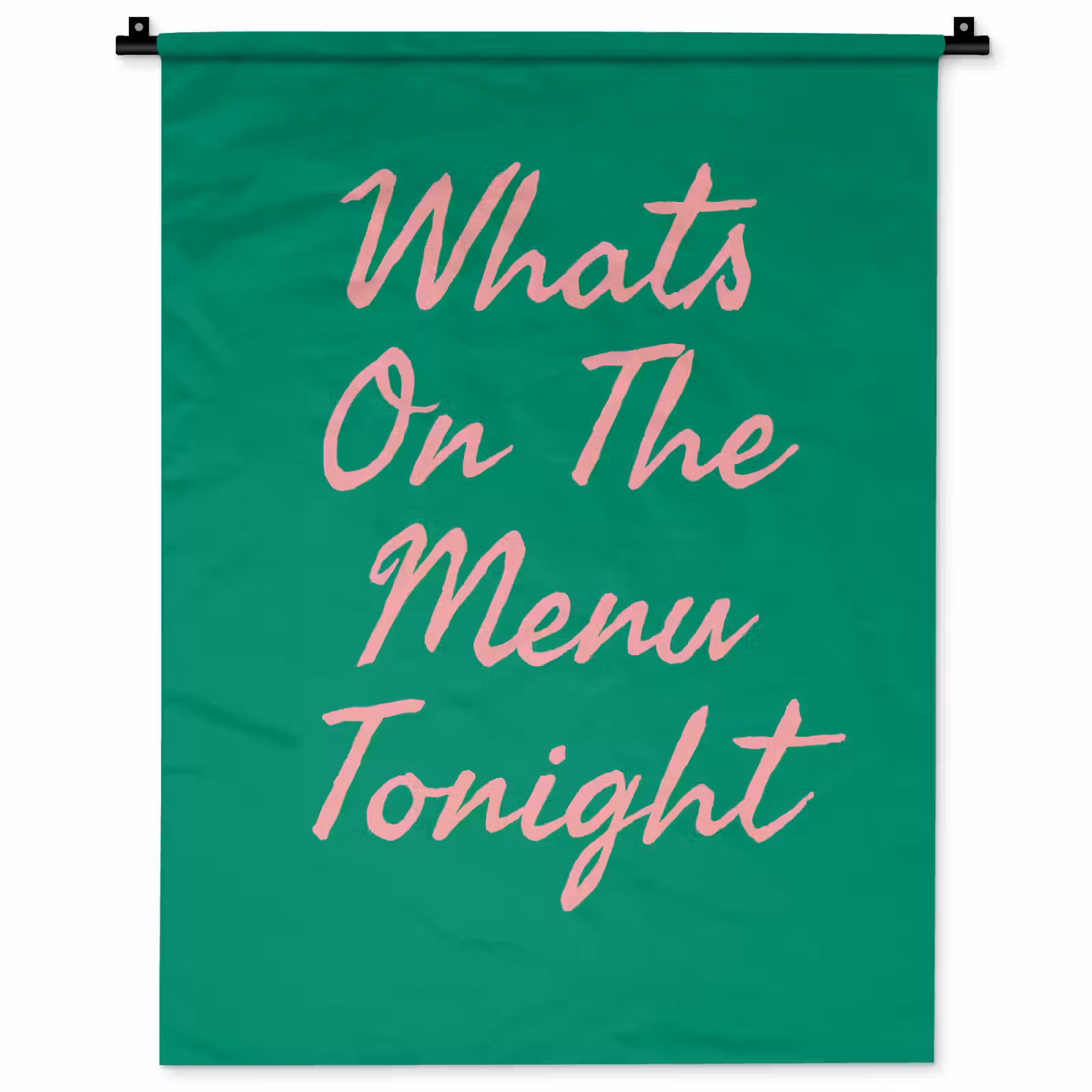 Wandkleed - Menu - Quote - Roze — 1
