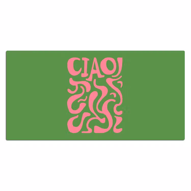 Bureau onderlegger - Abstract - Roze - Ciao - Vormen — 1