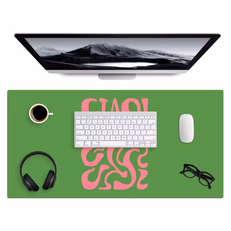 Bureau onderlegger - Abstract - Roze - Ciao - Vormen — 3
