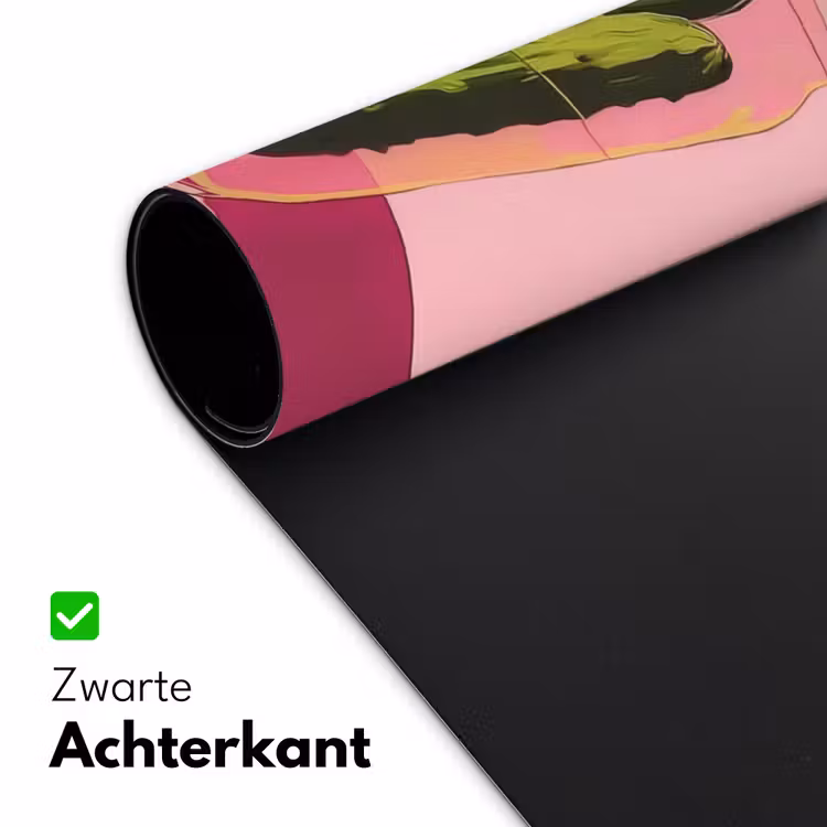 Bureau onderlegger - Augurken - Pot - Schaduw - Roze — 4